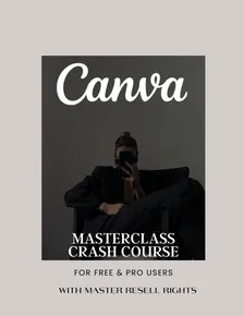 Canva Masterclass E-Book Bundle - Ein umfassendes E-Book-Bundle zur Beherrschung von Canva für kreative Projekte.