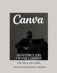 Canva Masterclass E-Book Bundle - Ein umfassendes E-Book-Bundle zur Beherrschung von Canva für kreative Projekte.