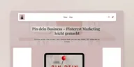 Pin dein Business Pinterest Marketing Kurs mit Pin-Strategien und Analytics